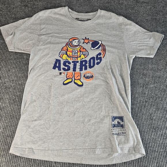 Houston Astros Shirt Mens Large MLB Baseball Cooperstown Collection Throwback - Picture 1 of 10